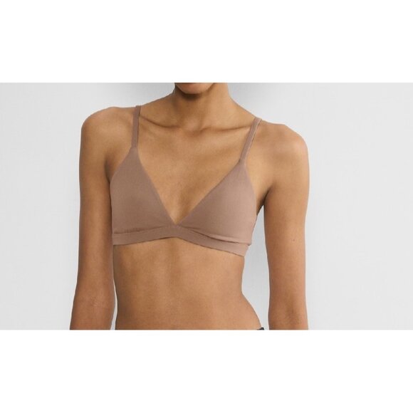 Aritzia Toasty Triangle Countour Bralette Size M New - Picture 1 of 11